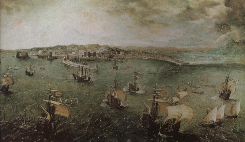 Pieter Bruegel Naples scenery oil painting image